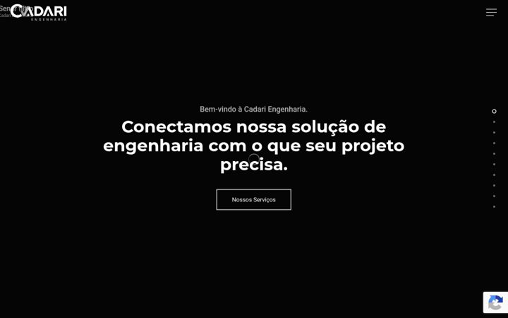 Képernyőkép: cadariengenharia.com.br