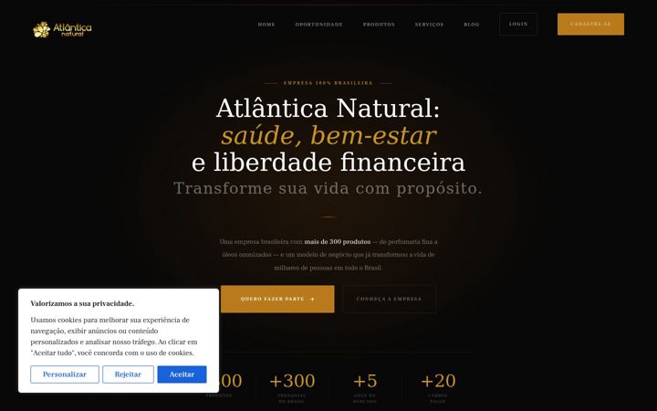 Screenshot of cadastro-atlantica.com
