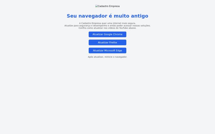 Screenshot of cadastroempresa.com.br