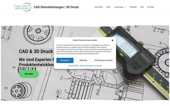 Screenshot of cadavci.com