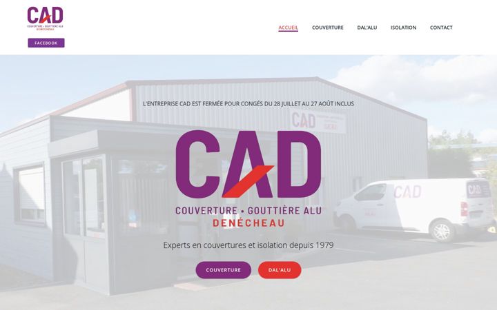 Screenshot von cadcouverture.fr