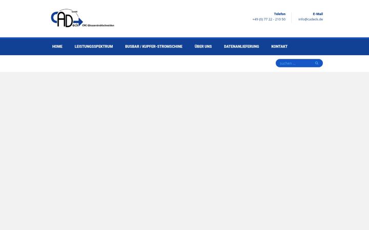 Zrzut ekranu cadeck.de