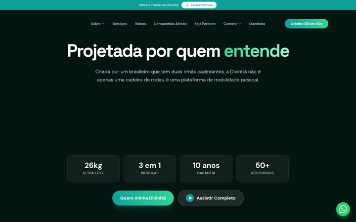 Zrzut ekranu cadeiraderodasleve.com.br