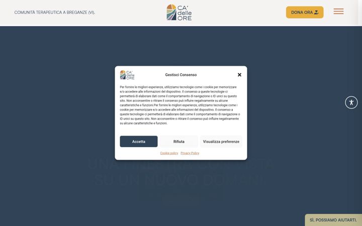 Screenshot of cadelleore.it
