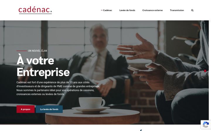 Screenshot of cadenac.com