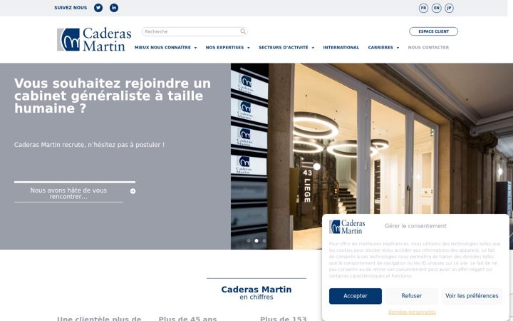 Screenshot of caderas-martin.com