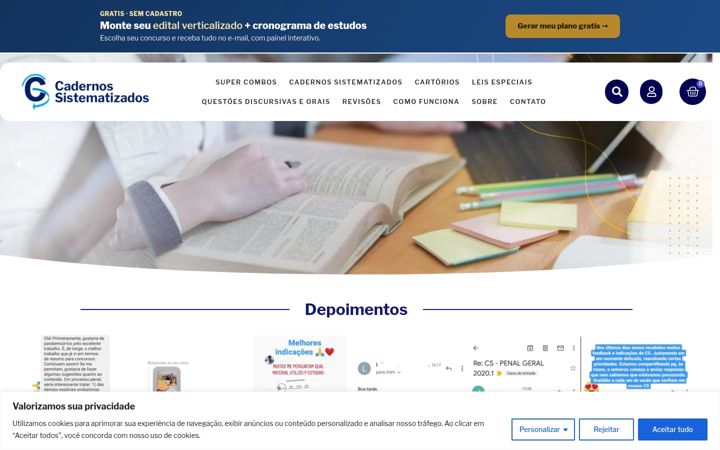 Képernyőkép: cadernossistematizados.com.br