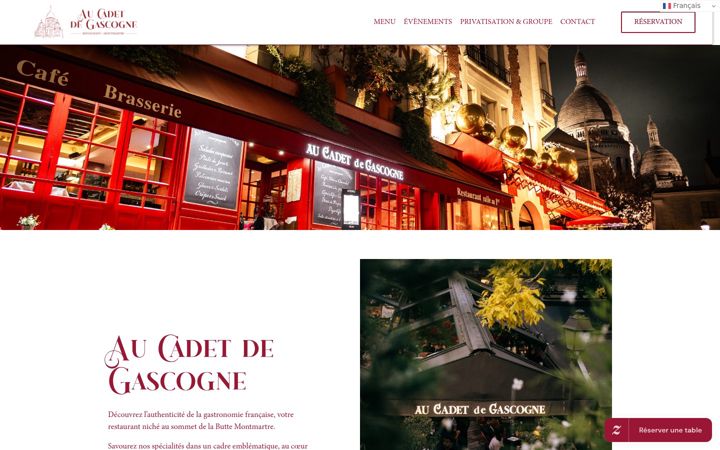 Screenshot ta' cadet-de-gascogne.com