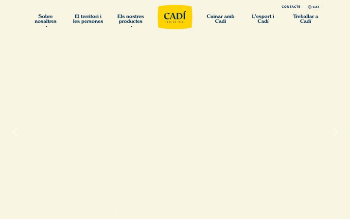 Captură de ecran a cadi.es