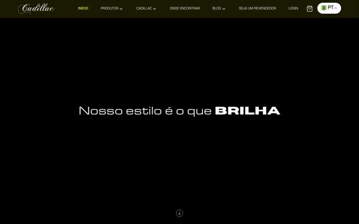 Screenshot του cadillacauto.com.br