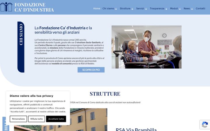 Screenshot of cadindustria.it
