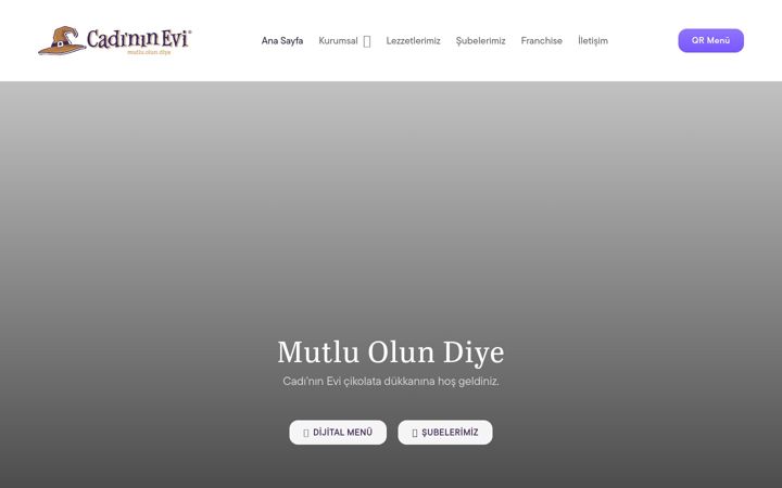 Screenshot of cadininevi.com.tr