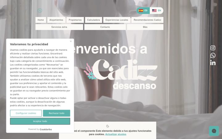 Screenshot of cadizz.com