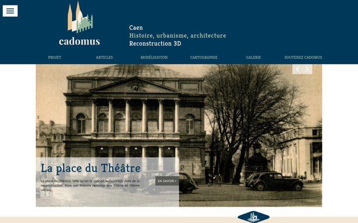 Kuvakaappaus sivustosta cadomus.org
