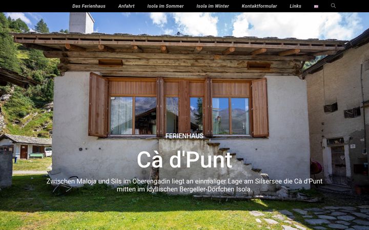 Screenshot του cadpunt-isola.ch