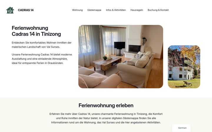 Screenshot of cadras14.info