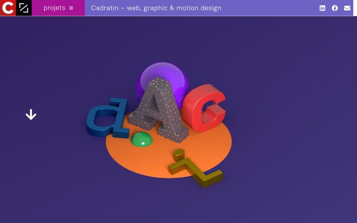 Screenshot of cadratin.com