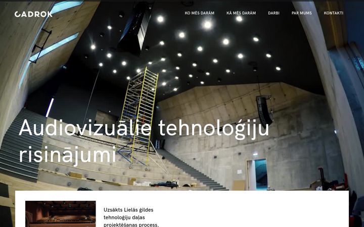 Screenshot of cadrok.com