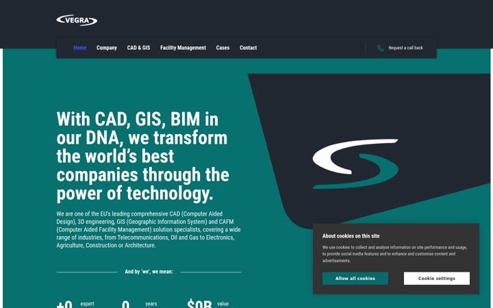 Screenshot of cadvegra.com