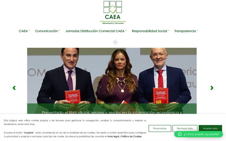 Captură de ecran a caea.es