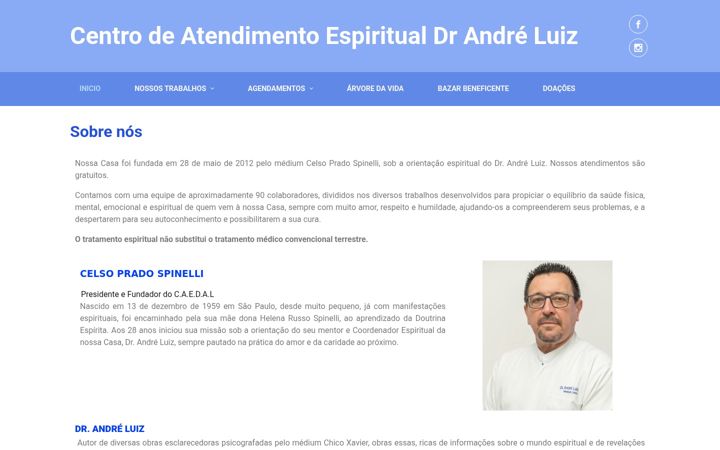 Screenshot of caedal.com