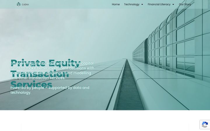 Screenshot of caena.io