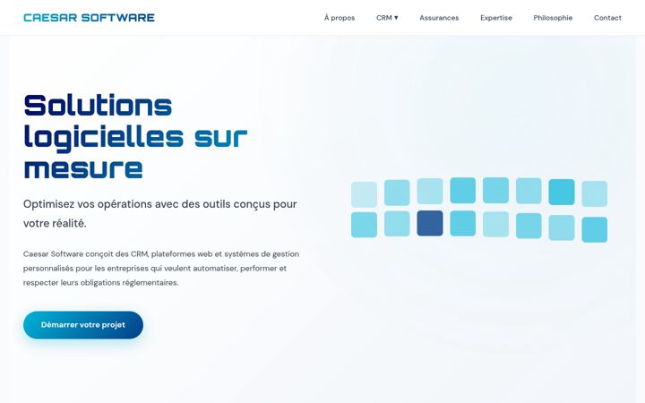 Screenshot of caesarbms.com