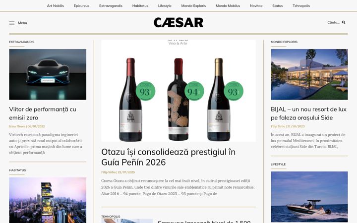 Screenshot of caesaremporium.com