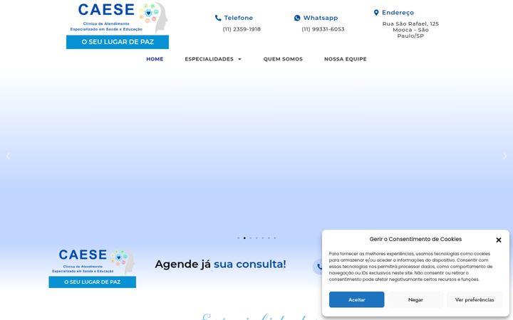 Screenshot του caese.com.br