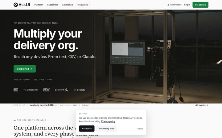 Screenshot of caesr.ai