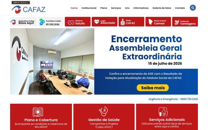 Screenshot του cafaz.org.br