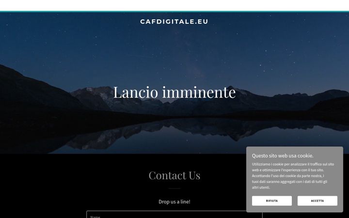 Screenshot of cafdigitale.eu