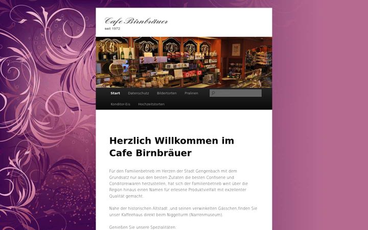 Screenshot ta' cafe-birnbraeuer.de