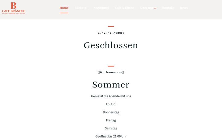 Screenshot ta' cafe-braendle.ch