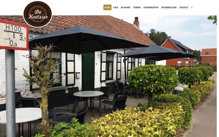 Screenshot of cafe-dekoetsier.be