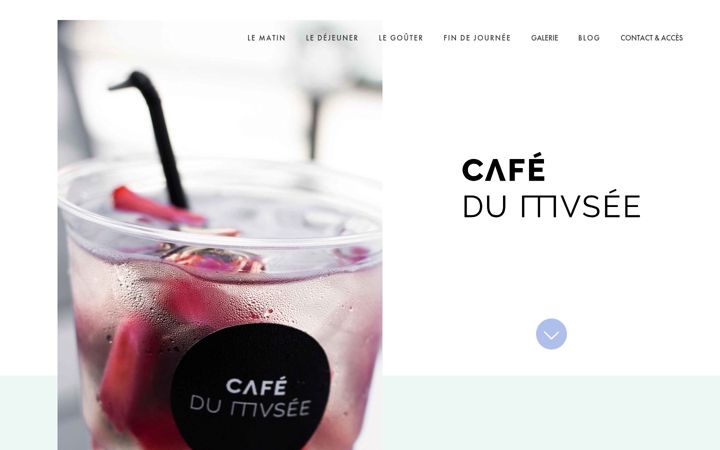 Screenshot of cafe-du-musee.fr