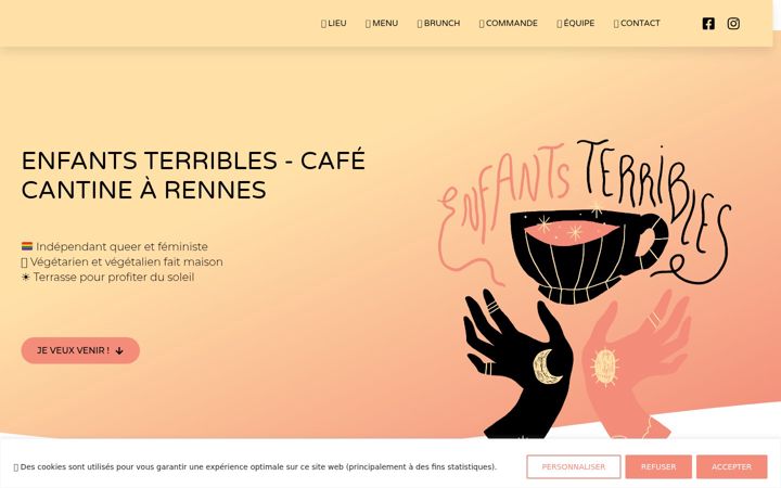 Screenshot of cafe-enfantsterribles.com