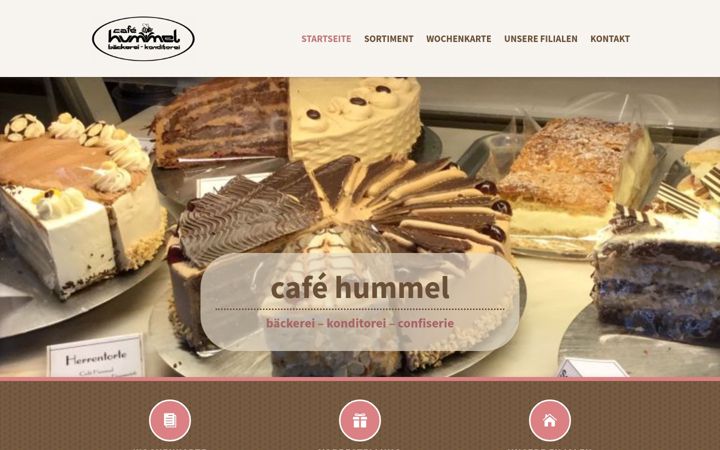 Capture d'écran de cafe-hummel-don.de