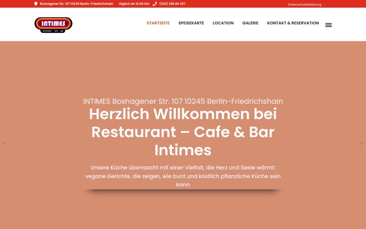 Screenshot van cafe-intimes.de