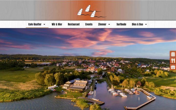 Screenshot di cafe-knatter.de