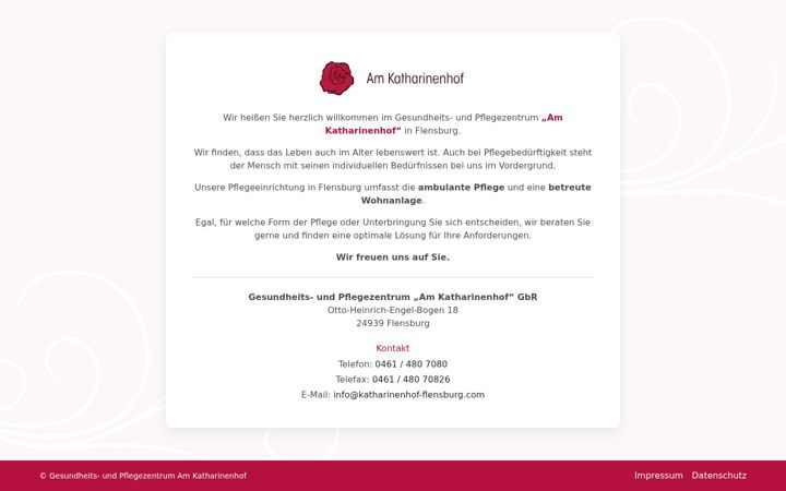 Screenshot van cafe-la-rose.de