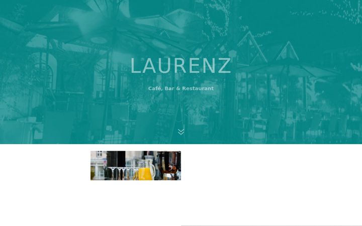 Екранна снимка на cafe-laurenz.de