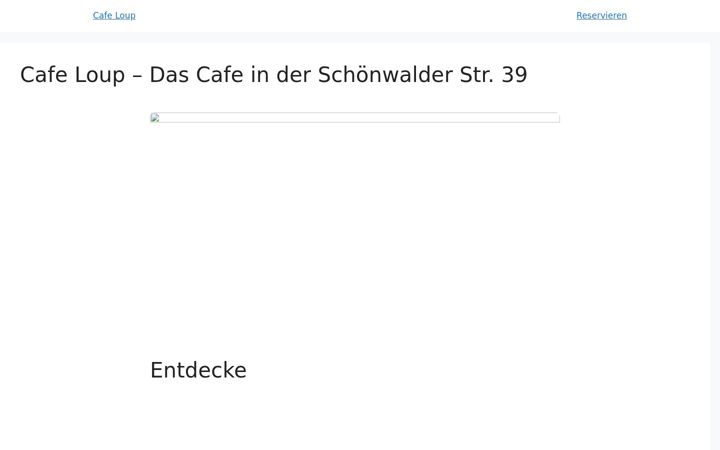 Screenshot di cafe-loup.de