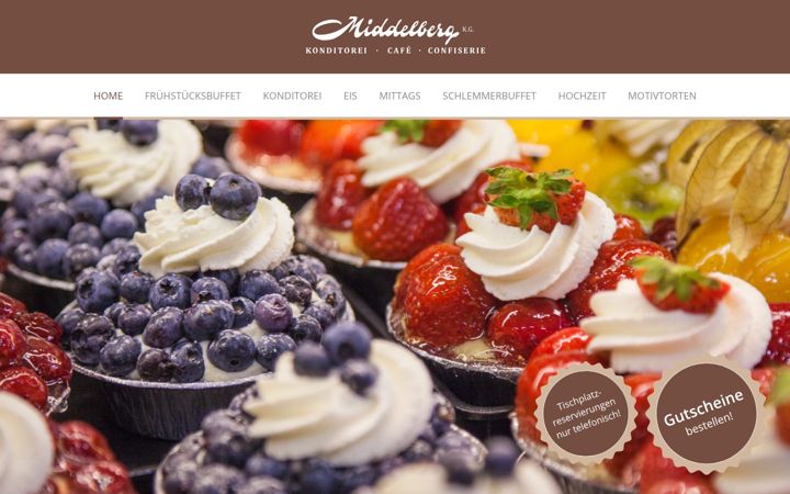Screenshot von cafe-middelberg.de