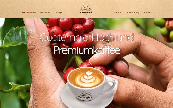 Екранна снимка на cafe-pampojila.de