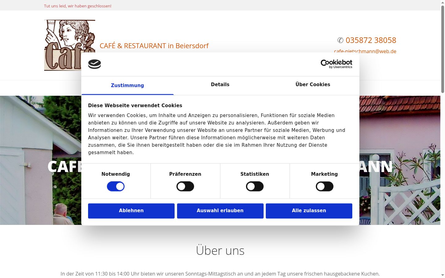 Sutikimo reklamjuostės, rodytos prieš bet kokią sąveiką, ekrano kopija