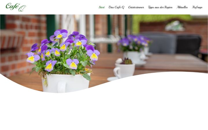 Screenshot of cafe-q.info