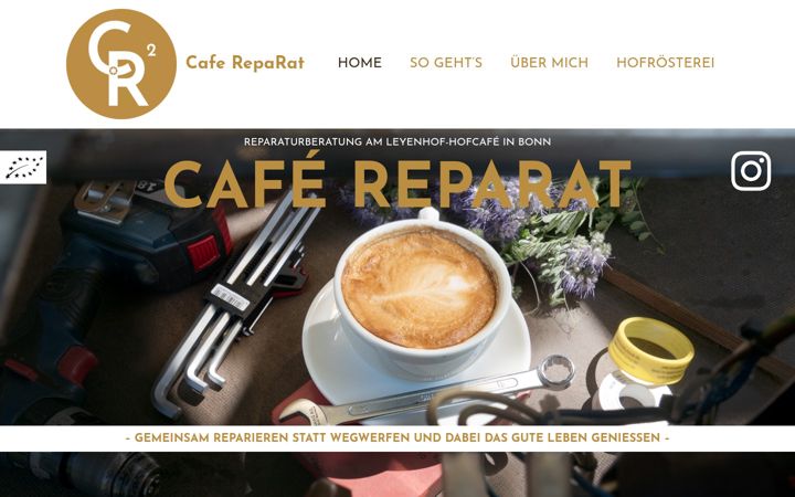 Screenshot of cafe-reparat.de