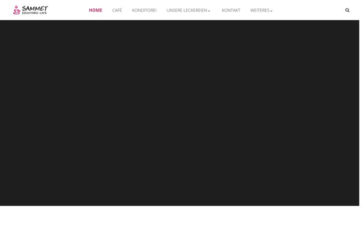 Screenshot ta' cafe-sammet.de