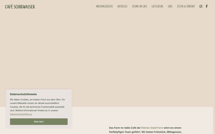 Screenshot of cafe-schillwasser.at